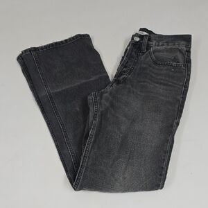 Re/Done Dark Gray Flare Jeans
